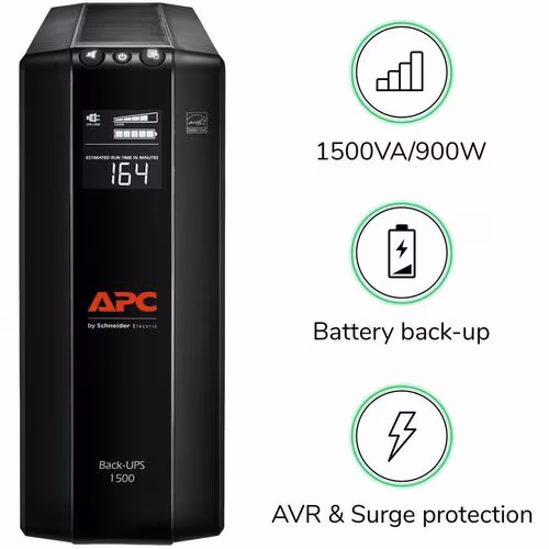 BACK UPS PRO BX 1500VA 10OUT AVR LCD INTERFACE