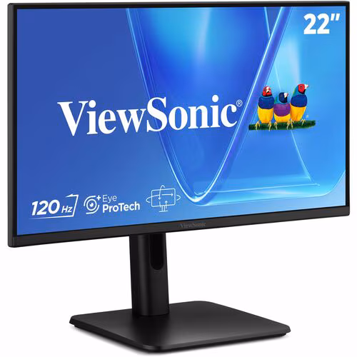 22 1080P ERGONOMIC VA MONITOR WITH HDMI DP AND VGA