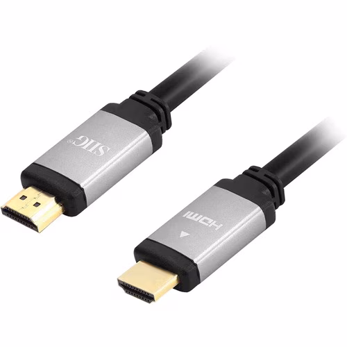 16FT8K HIGH SPEED HDMI CABLE WITH GOLD PLEATED CONNECTORS