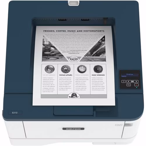 B310 PRINTER UP TO 42PPM LETTER/LEGAL USB/ENET AND WRLS