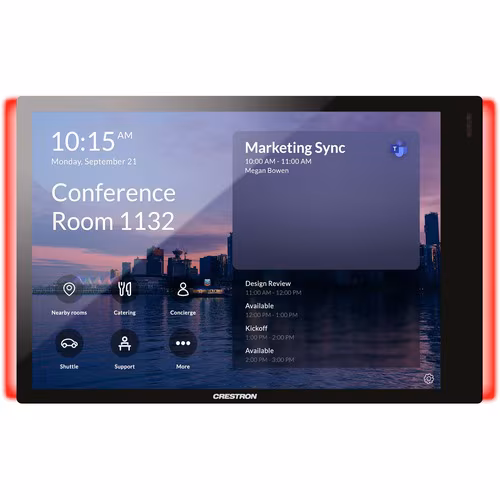 TSS-770-T-B-S-LB KIT 7IN PANEL MSFT TEAMS BK W/LIGHT