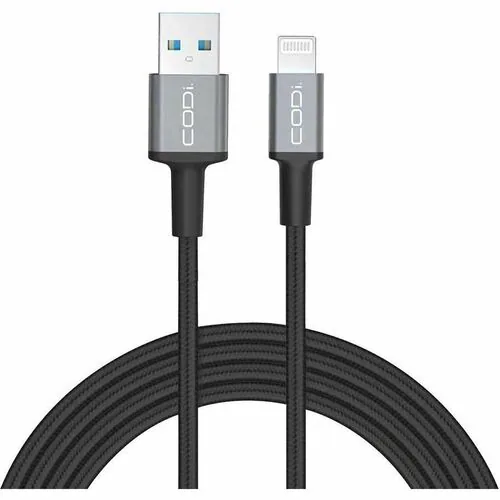 6FT USB-A - MFI LIGHTNING CABLE BRAIDED NYLON / CHARGE/ SYNC