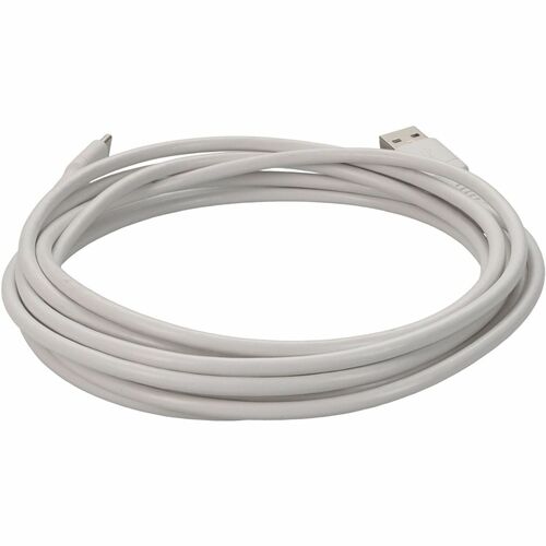 10FT (3M) USB-C TO USB-A 2.0 M/M SYNC AND CHARGE CABLE WHITE