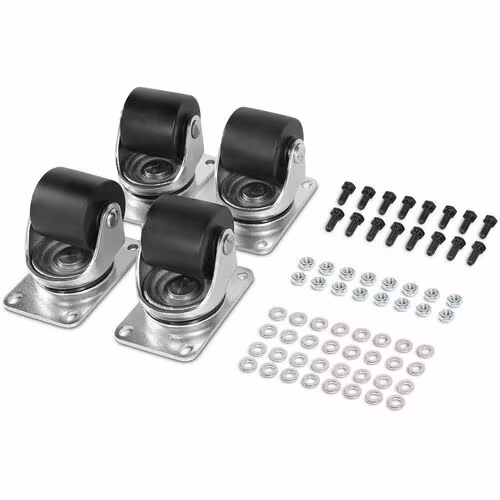 2CASTER KIT 4 PER PACK 5YR WARR