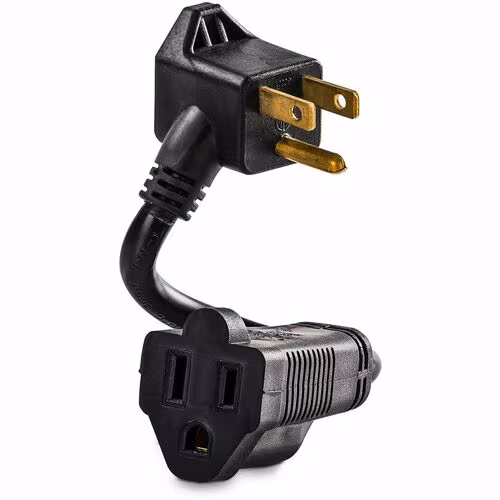 OUTLET EXTENDER EXTENSION CABLE WITH 2 OUTLETS