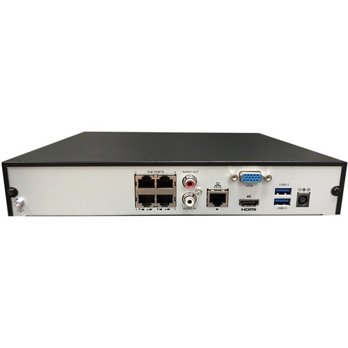 4CH NVR H.265 4K NO HDD POE 1 SATA INTERFACE