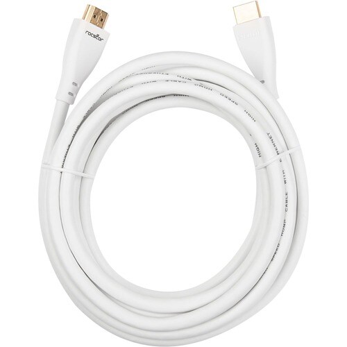 12FT HDMI HIGH SPEED CABLE M/M SUPPORT 3D 4K2K 60HZ 18GBPS-WHITE