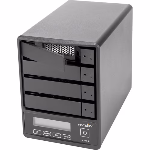 16TB 4X4TB ROCPRO U35 RAID USB 3.2 GEN 2 72K 5GBPS RAID 0/5/JBOD