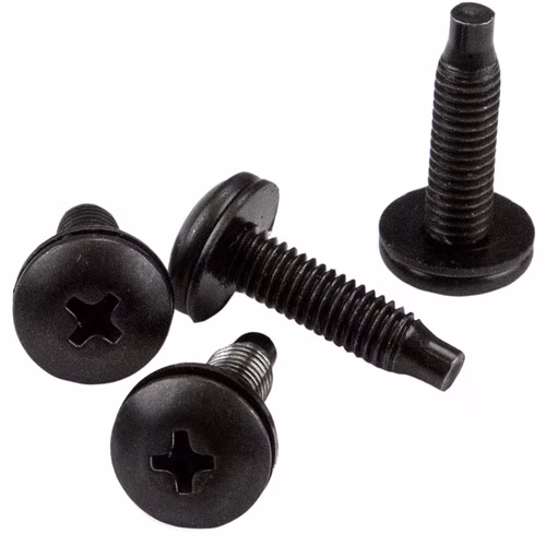10-32 SERVER RACK SCREWS 50PACK 50 PACK SERVER RACK MOUNTING SCREWS