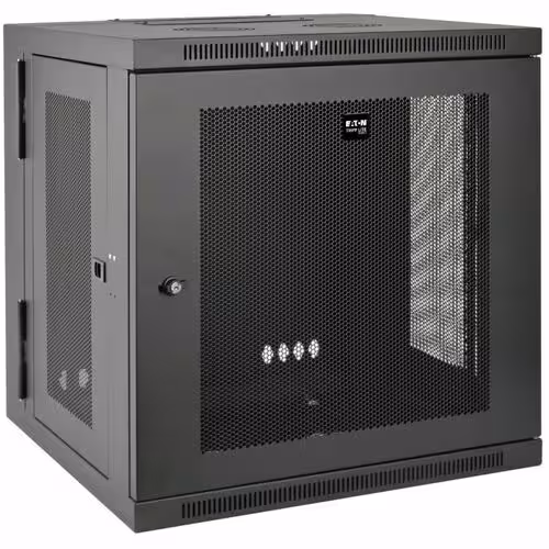 10U WALL MOUNT RACK ENCLOSURE SERVER CABINET HINGED WALLMOUNT