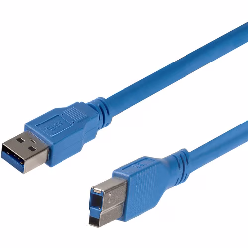 1FT USB 3.0 A TO B CABLE SUPERSPEED USB TYPE B PRINTER CABLE