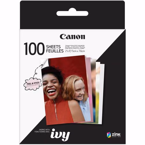 ZINK PHOTO STICKER 100 SHEETS ZINK PHOTO STICKER PPR 100 SHEET