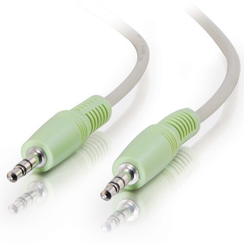 12FT 3.5MM STEREO CABLE M/M ANALOG AUDIO PC 99 COLORED