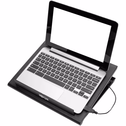 NOTEBOOK LAPTOP COOLING PAD 2 BUILT IN FANS USB PORT HEAVY DUTY
