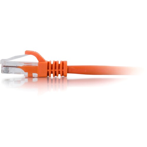 100FT CAT 6 PATCH CABLE ORANGE RJ45M/M 550MHZ SNAGLESS