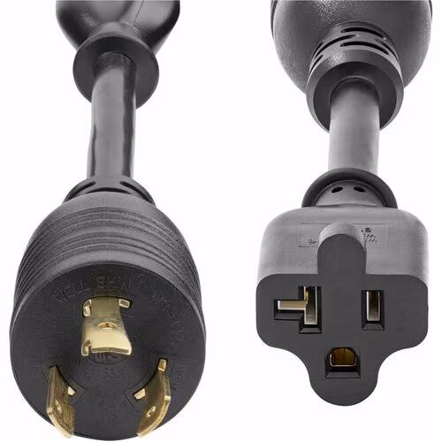 6IN HEAVY DUTY POWER CORD NEMA L5-20P TO 5-20R