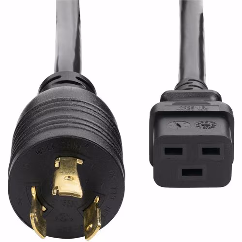 6FT HEAVY DUTY POWER CORD NEMA L6-20P TO C19 20A 250V