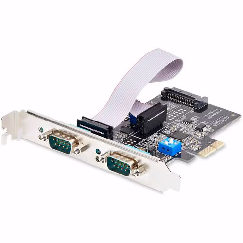 2-PORT SERIAL PCIE CARD - PCI EXPRESS RS232/RS422/RS485 CARD