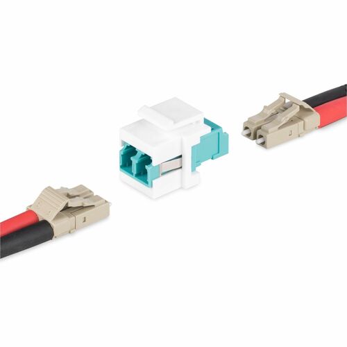 LC TO LC COUPLER KEYSTONE JACK LC/LC FIBER KEYSTONE COUPLER