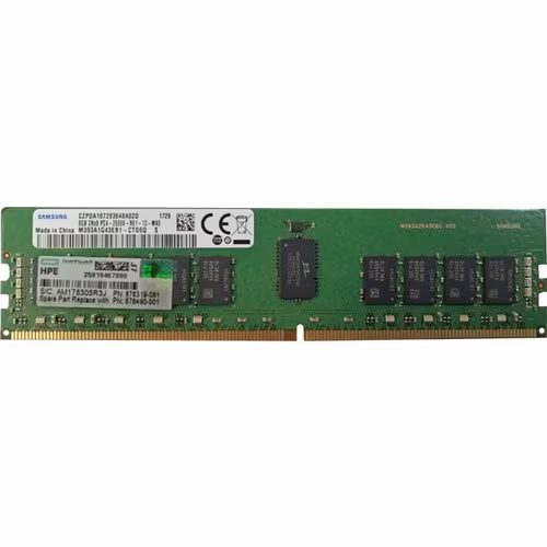 HP 8GB DDR4 REG ECC 2666MHZ 2RX8 MEMORY