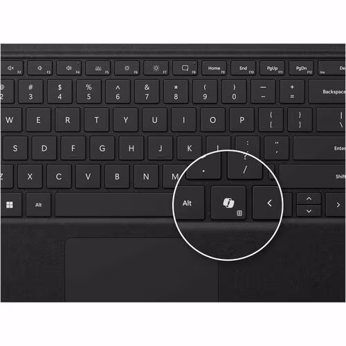 SURFACE PRO KEYBOARD BLACK NO PEN STORAGE