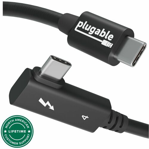 PLUGABLE THUNDERBOLT 4 240W EPR TBT4 USB4 240W CABLE RIGHT ANGLE