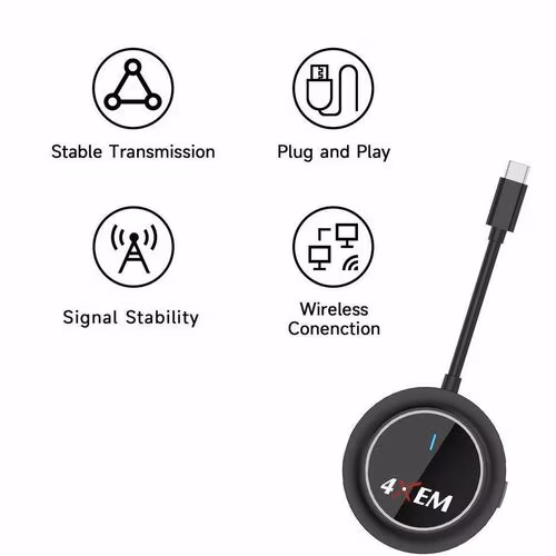 SCREENCAST USB-C TO HDMI 1080P WIRELESS DISPLAY TRANSMITTER