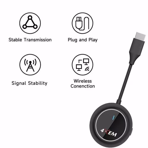 SCREENCAST HDMI TO HDMI USB-C 1080P WIRELESS DISPLAY TRANSMITTER