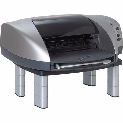 ADJUSTABLE MONITOR STAND 11.5IN X 16IN X3.5IN SILVER/BLACK