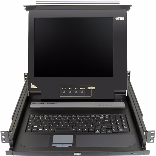 INTEGRATED KVM CONSOLE 17IN LCD SINGLE RAIL