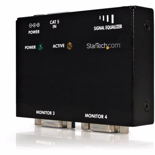 VGA VIDEO OVER CAT5 EXTENDER REMOTE VIDEO DISPLAY RECEIVER