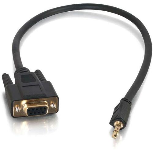 1.5FT VELOCITY DB9 FEMALE TO 3.5MM MALE ADAPTER CABLE