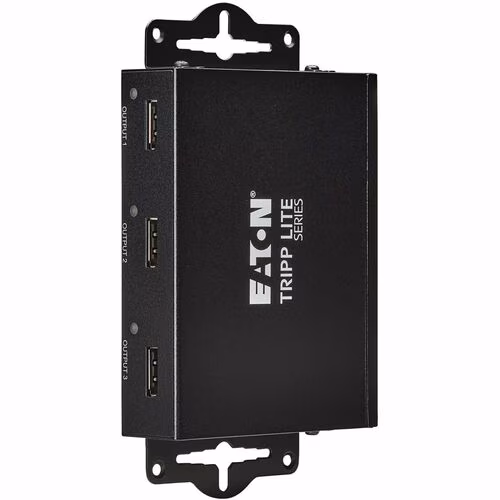 3-PORT MULTI-MONITOR SPLITTER DISPLAYPORT TO DP 8K/4K 60HZ TAA