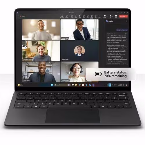 SURFACE LAPTOP 7 13.8IN INTEL CU7/16/512 WIN11 BLACK