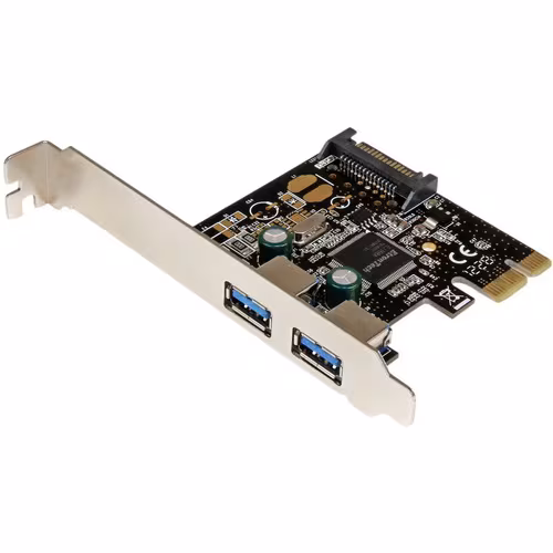 2 PORT USB 3.0 PCI EXPRESS CARD USB PCIE ADAPTER CONTROLLER CARD