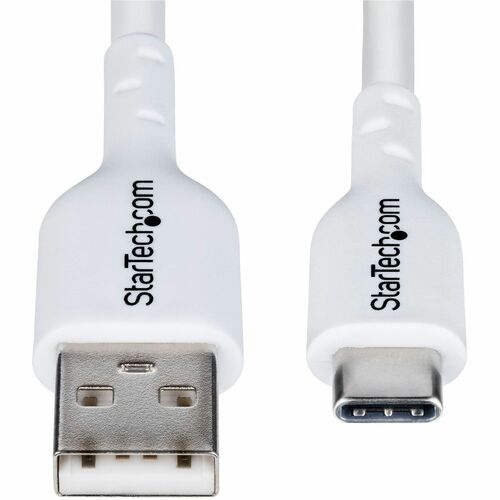 10FT WHITE USB-A TO USB-C CABLE CHARGER CORD USB 2.0 DATA TRANSFER