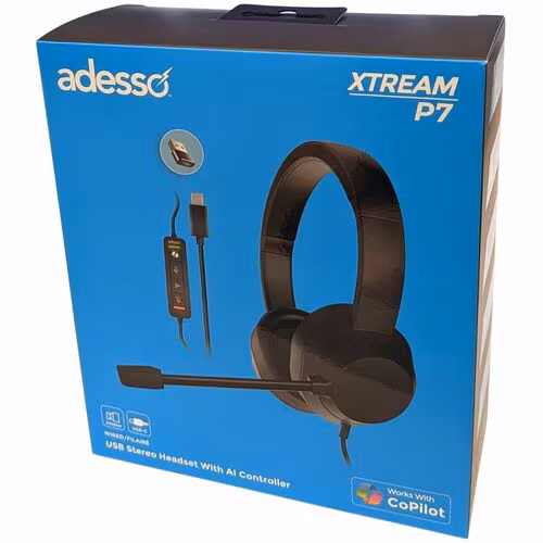 AI COPILOT HEADSET WMIC USBC/A WIRED VOLUME ANSWER/END CALL