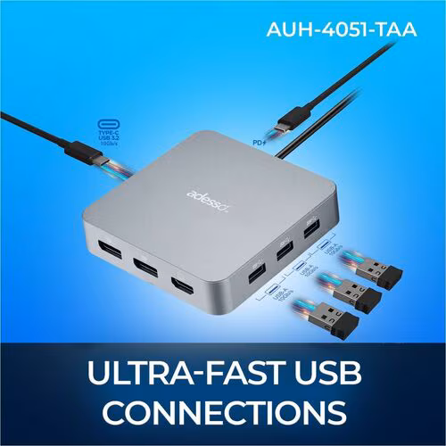 11-IN-1 USB-C MULTI DOCKING STN PD SUPPORTS DUAL DISPLAY