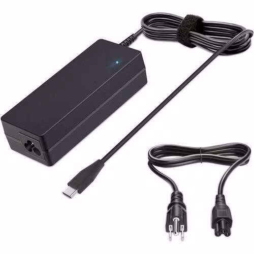 90W PD USBC LAPTOP CHARGER 3.9FT DETACHABLE CABLE USB CHARGING