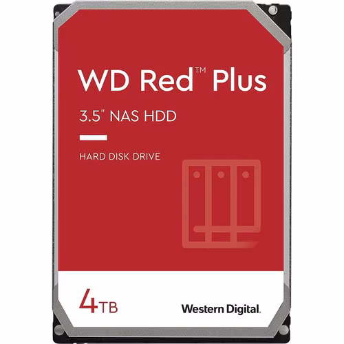 WD RED 4TB 5400RPM (INTELLLIPOWER) SATA-6GBPS 64MB