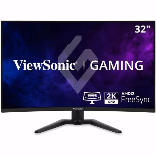 32IN CURVED GAMING MONITOR WITH 1440P 1MS 180HZ FREESYNC