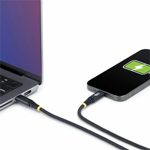USB-C CABLE USB-IF CERTIFIED 240W PD/SILICONE JACKET/RUGGED