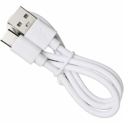 1FT USBA TO USBC ADAPTER CABLE WHITE CHARGE  DATA TRANSFER CABLE