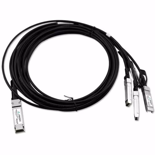 100G QSFP28 TO 4X SFP28 DAC PASSIVE COPPER BREAKOUT CABLE