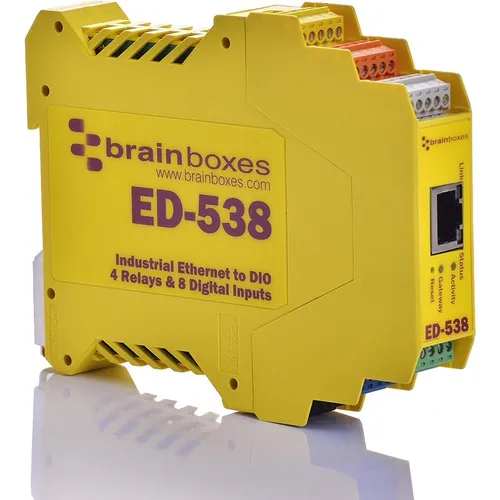ETHERNET TO DIGITAL IO RELAY 8 DIGITAL INPUT  4 FORM A RELAYS