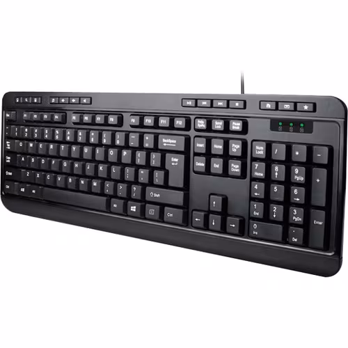 MULTIMEDIA DESKTOP KEYBOARD 14 HOTKEYS MEMBRANE KEYSW WIN  1TOUCH