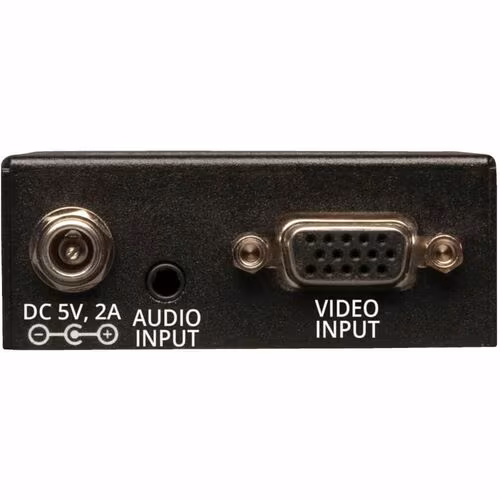 VGA + AUDIO OVER CAT5 EXTENDER 2PORT TRANSMITTER HD15 RJ45 TAA