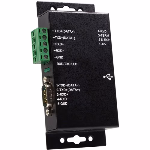 METAL INDUSTRIAL USB TO RS422 RS485 SERIAL ADAP CABLE W/ISOLATION