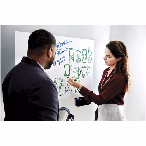 POST IT 6X4 DRY ERASE SURFACE 6FT X 4FT WHITEBOARD SURFACE
