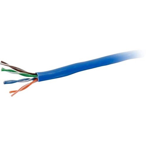 1000FT CAT5E 350MHZ STRANDED CM BLUE